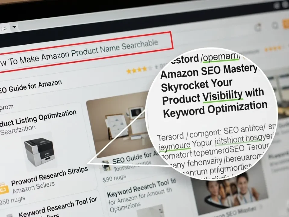 How To Make Amazon Product Name Searchable
